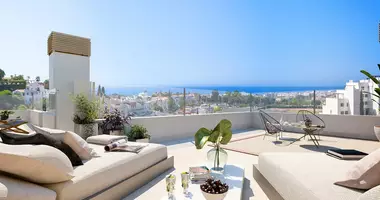 Penthouse 2 bedrooms with Balcony, with Air conditioner, with Sea view in Nerja, Spain