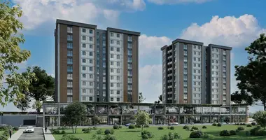2 room apartment with balcony, with parking, with with repair in Marmara Region, Turkey