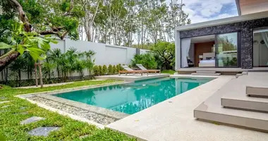 Villa 3 chambres avec Fenêtres double vitrage, avec Meublesd, avec Climatiseur dans Phuket, Thaïlande