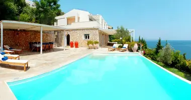 Villa 1 room with Sea view, with Swimming pool, with Mountain view in Nissaki, Greece