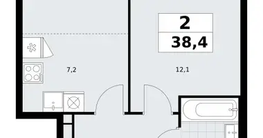 Appartement 2 chambres dans Postnikovo, Fédération de Russie