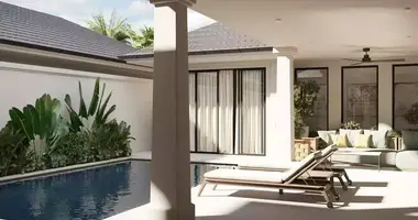 Villa 3 Zimmer mit Balkon, mit Klimaanlage, mit Parken in Choeng Mon, Thailand