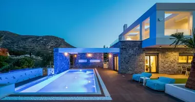 Вилла 6 комнат  с видом на море, с бассейном, с видом на горы в Херсониссос, Греция
