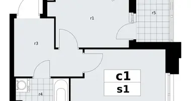 Appartement 1 chambre dans poselenie Sosenskoe, Fédération de Russie