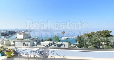 Penthouse 1 bedroom with Double-glazed windows, with Air conditioner, with Sea view in Municipality of Loutraki and Agioi Theodoroi, Greece