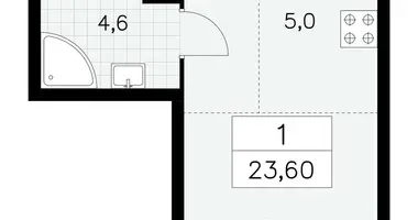 Appartement 1 chambre dans South-Western Administrative Okrug, Fédération de Russie