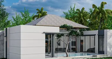 Villa 5 chambres avec Fenêtres double vitrage, avec Meublesd, avec Climatiseur dans Ban Bang Ku, Thaïlande