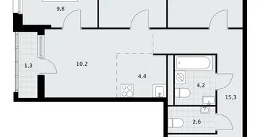 Appartement 4 chambres dans Postnikovo, Fédération de Russie