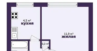 Apartamento 1 habitación en Maladetchna, Bielorrusia