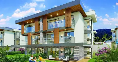 Apartamento 2 habitaciones con balcón, con airea acondicionado, con estacionamiento en Kemikler, Turquía