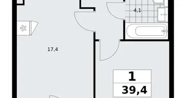 Appartement 1 chambre dans poselenie Sosenskoe, Fédération de Russie