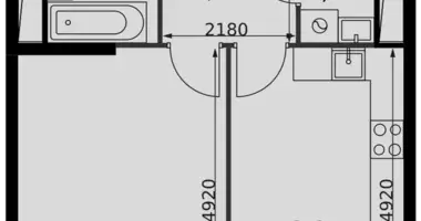 Appartement 1 chambre dans Razvilka, Fédération de Russie