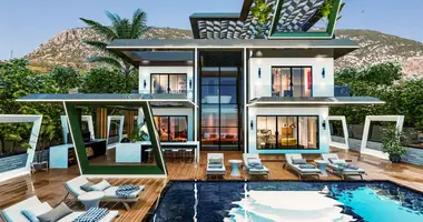 Villa 5 bedrooms in Mahmutlar, Turkey