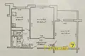 Mieszkanie 2 pokoi 52 m² Mińsk, Białoruś