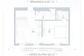 Квартира 2 комнаты 39 м² Рига, Латвия