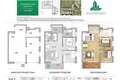 Квартира 3 комнаты 62 м² Минск, Беларусь