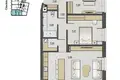 2 bedroom apartment 94 m² Riga, Latvia