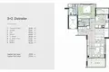 Mieszkanie 2 pokoi 58 m² Mezitli, Turcja