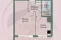 Apartamento 1 habitación 34 m² Minsk, Belarús