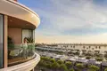 Complejo residencial New Selene Beach Residences with a lagoon, a swimming pool and parks, Al Seanneeah, Dubai, UAE