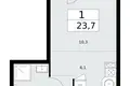 Квартира 1 комната 24 м² поселение Сосенское, Россия