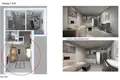 2 bedroom apartment 58 m² Nea Flogita, Greece