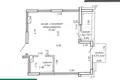 Apartamento 1 habitación 42 m² Minsk, Belarús