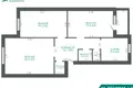 3 room apartment 92 m² Minsk, Belarus