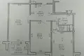 2 room apartment 58 m² Minsk, Belarus