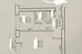 Apartamento 1 habitación 32 m² Minsk, Belarús