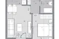 1 bedroom apartment 40 m² Montenegro, Montenegro