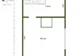 Casa 60 m² Piarezyrski siel ski Saviet, Bielorrusia