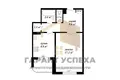 1 room apartment 43 m² Brest, Belarus