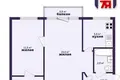 Квартира 2 комнаты 44 м² Солигорск, Беларусь