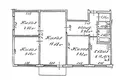 Wohnung 4 zimmer 58 m² Minsk, Belarus