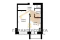 Apartamento 1 habitación 41 m² Malaryta, Bielorrusia