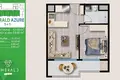 Appartement 3 chambres 96 m² Mezitli, Turquie