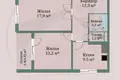 Квартира 2 комнаты 58 м² Минск, Беларусь