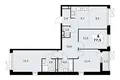 4 room apartment 78 m² Postnikovo, Russia