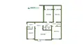 Apartamento 4 habitaciones 86 m² Lida, Belarús