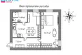 2 room apartment 43 m² Vilnius, Lithuania