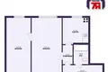 Appartement 2 chambres 46 m² Minsk, Bélarus