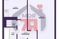 1 room apartment 37 m² Barysaw, Belarus