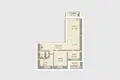Mieszkanie 3 pokoi 68 m² Mińsk, Białoruś