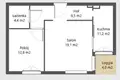 Appartement 2 chambres 57 m² Varsovie, Pologne