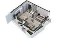 Apartamento 2 habitaciones 46 m² Petrovac, Montenegro