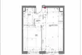 Apartamento 2 habitaciones 39 m² en Varsovia, Polonia