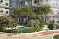 Complejo residencial New complex of furnished apartments Cove Grand with swimming pools, lounge areas and mini golf, Dubailand, Dubai, UAE