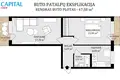 2 room apartment 48 m² Vilnius, Lithuania