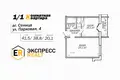Mieszkanie 1 pokój 42 m² Siennica, Białoruś